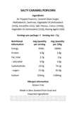 Salty Caramel Popcorn 150gm