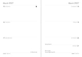 2027 - Bodleian Libraries: Bookshelves Pocket Diary Week To View