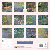 2027 - Monet’s Waterlilies Wall Calendar