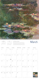 2027 - Monet’s Waterlilies Wall Calendar