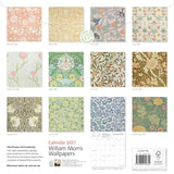 2027 - V&A: William Morris Wallpapers Wall Calendar