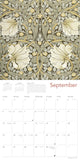 2027 - V&A: William Morris Wallpapers Wall Calendar