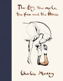 Illustration of a horse and a child with a mole, titled 'The Boy, the Mole, the Fox and the Horse' by Charlie Mackesy.
